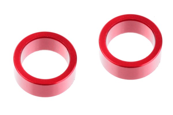 HDA Suspension Arm Insert - Inner - Aluminum - Red - 2 pcs