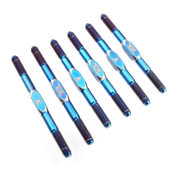 B84 Ultra Titanium Spurstangen-Set, blau