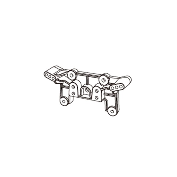 Dämpferbrücke vorne Hyper GO TX12