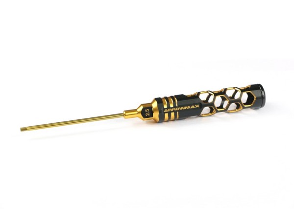 2,5 x100mm Innensechskantschlüssel "Honeycomb Black Golden"