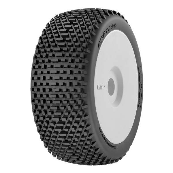 1:8 "M20 Block" N35 Astro (Soft) Komplettrad weiss, GRP
