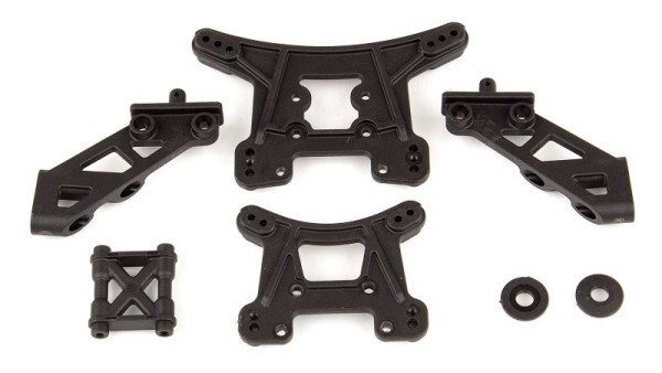 Front and Rear Shock Towers and Wing Mounts Set