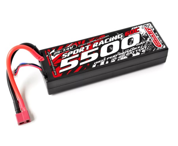7,4V 5500mAh 60C (T-Stecker) (h25mm) LiPo, Team Corally