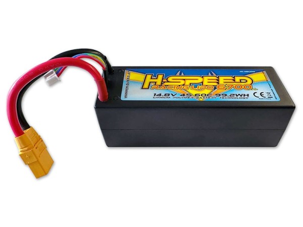 14,8V 6700mAh 60C (XT90) Hardcase LiPo, Gens Ace
