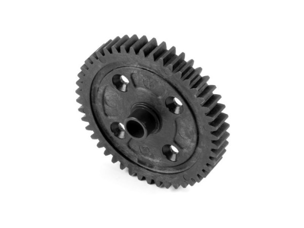 Composite Hauptzahnrad 46Z. mit Stahlbuchse - Graphite