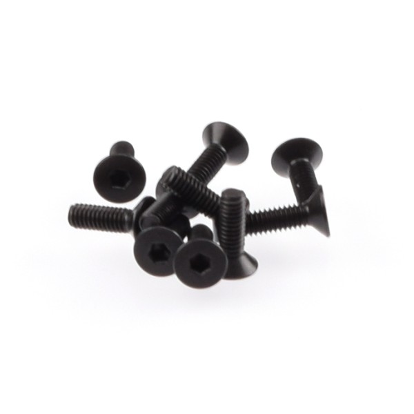 Schraube M2.5x8mm Senkkopf Stahl