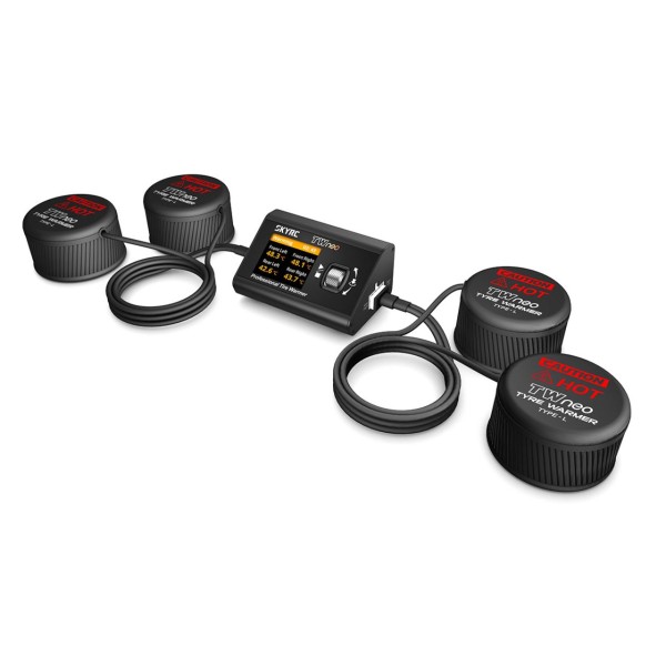 SkyRC Reifenwärmer TWneo mit Silikonwärmern