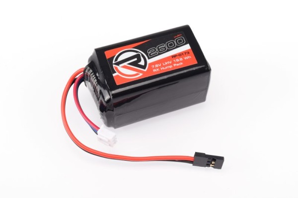 7,6V 2600mAh LiHV Hump Empfängerakku (JR/XH) RUDDOG