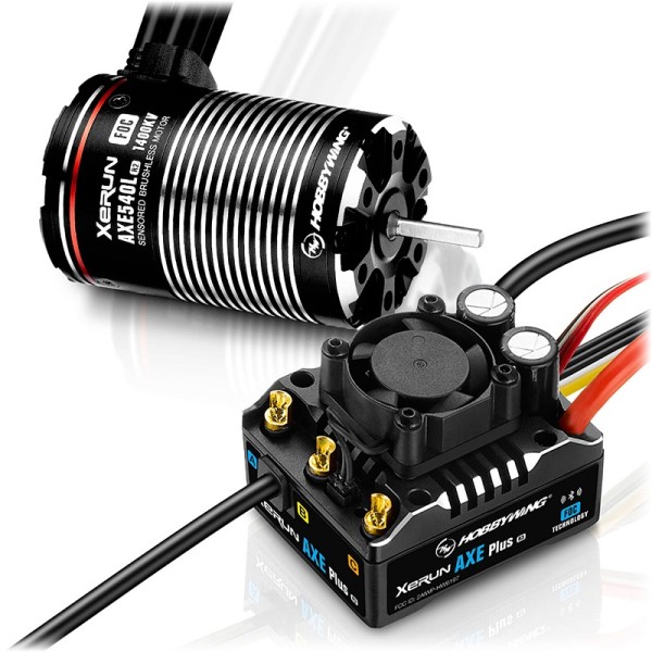 1400kv Xerun AXE540L PLUS R3 FOC Crawler Combo, Hobbywing
