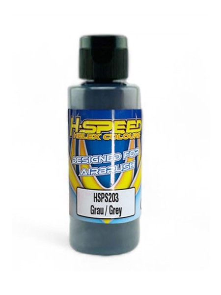 Lexan Airbrush Farbe 60 ml Grau / Grey