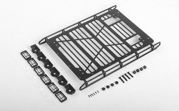 Adventure Roof Rack w/ Front and Rear Lights for Traxxas TRX