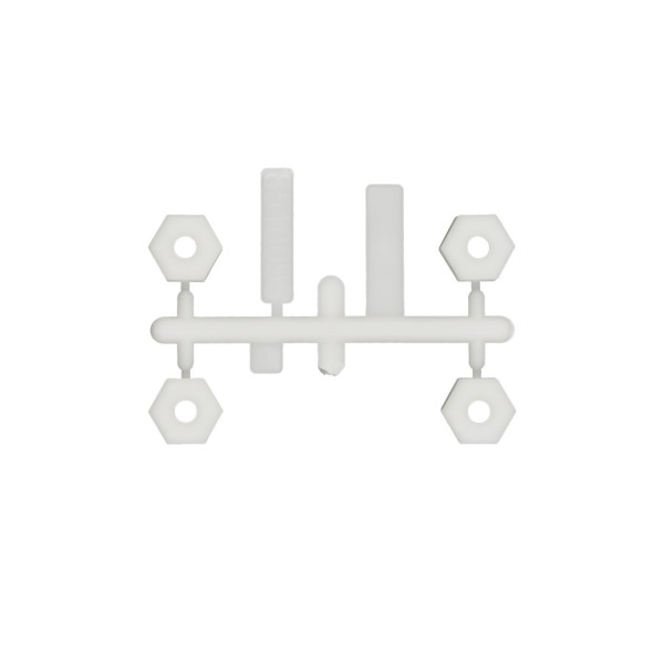 Element RC Enduro Wheel Hexes, 6mm, Natural