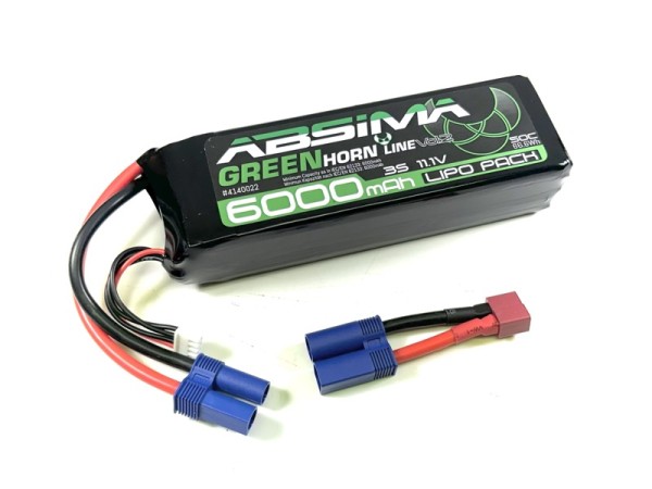 11,1V 6000mAh 50C (EC-5/T-Plug) (h35mm) LiPo