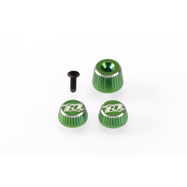 Revolution Design M17 Dial and Nut Set (grün), auch MT-44