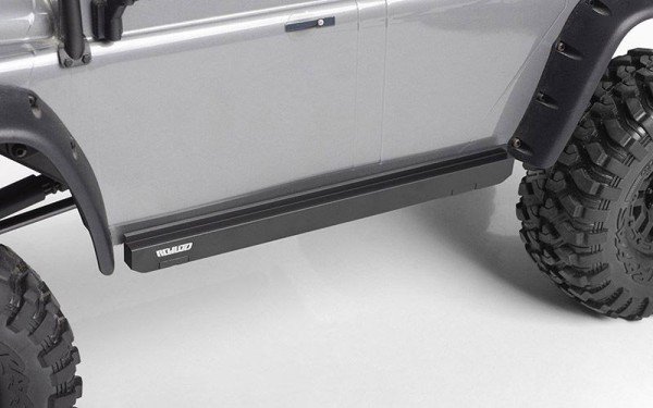 Tough Armor Slim-Line CNC Sliders for Traxxas TRX-4 (Black)