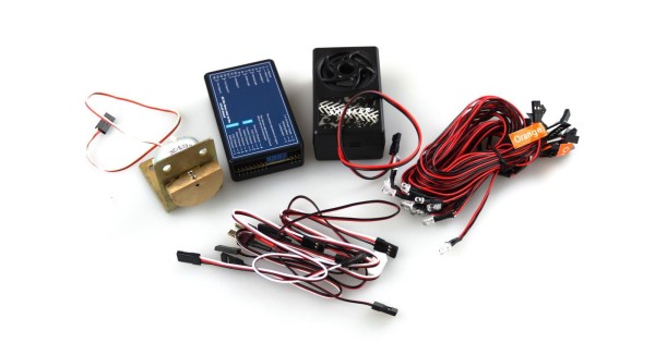 Beleuchtungs- und Soundsystem mit Vibrationskit