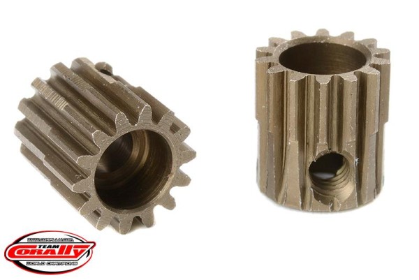 Motorritzel 48dp 14 Zähne Stahl Ø3,17mm Welle (Madenschrauben 0.050")