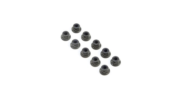 M4 Stopmutter mit Flansch (10)
