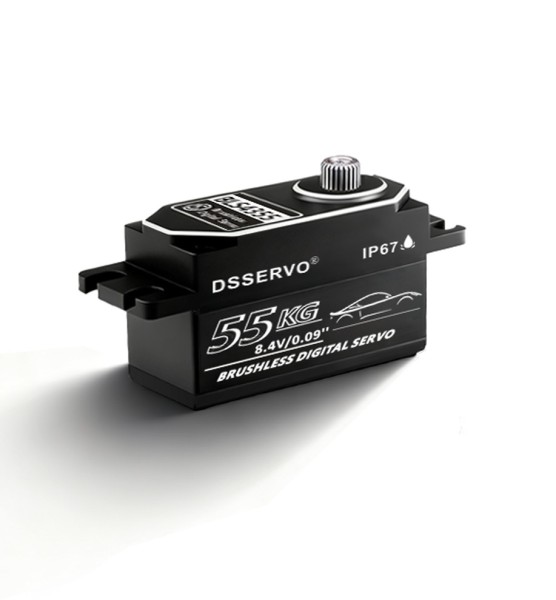 DSServo BLS4355 (7,4V 55kg 0,1s) Low Profile Brushless Servo