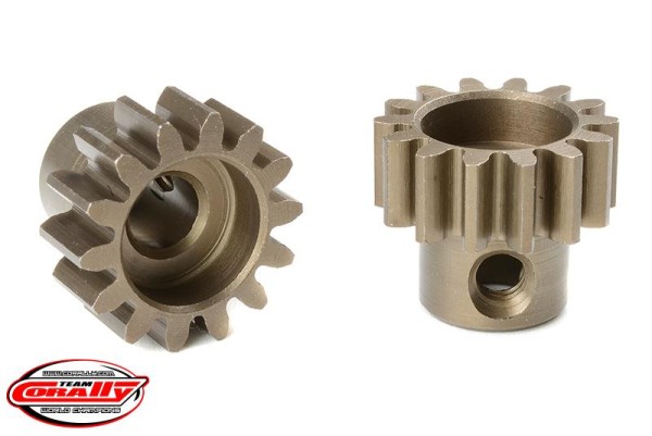 Motorritzel Modul 1 14Z, Stahl gehärtet, 5mm (1 St), Corally