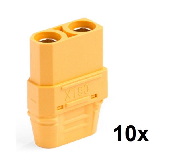 XT90 PRO Stecker (Buchsen 3,5mm innen) (akkuseitig)