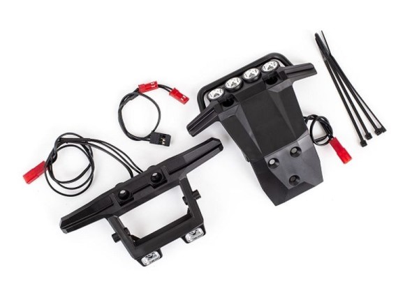 LED Licht-Set komplett (mit Bumper v/h + BEC Y-Kabel)