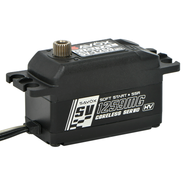 SV-1259MG+ (8,4V 22kg 0,075s) Low Profile, Savöx