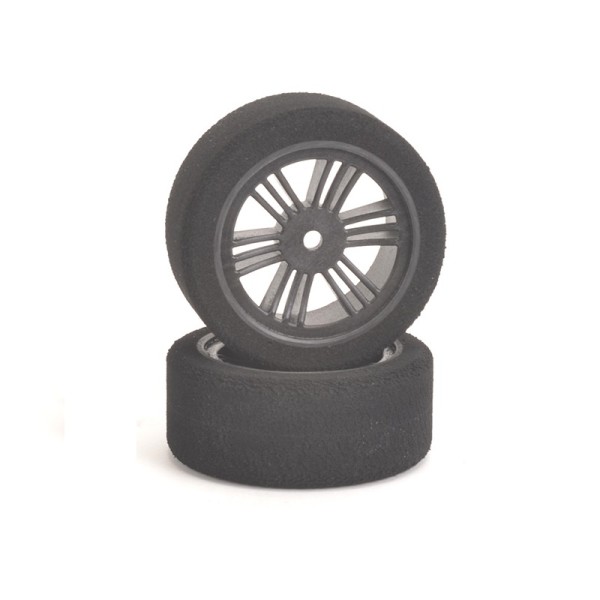 1:10 26mm 35sh Moosgummirad, dunkle Felge