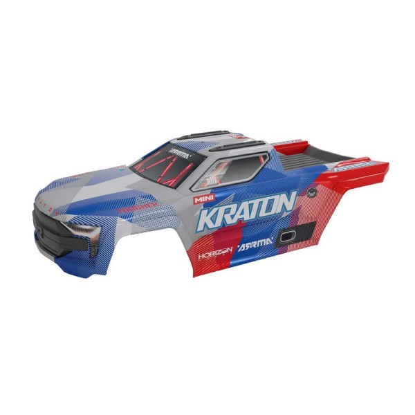 Karosserie Mini KRATON rot/blau