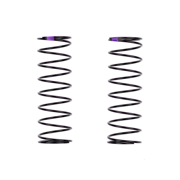 Asso 13mm Rear Shock Springs, Purple 2.6 Lb/In, L61, 8.75t, 1.2d