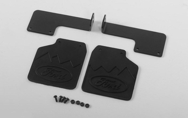 Rear Mud Flaps for Traxxas TRX-4 '79 Bronco Ranger XLT