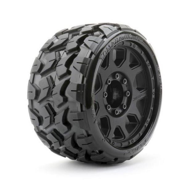 3.8" MAXX "Tomahawk" Low Profile Belted Komplettrad, JETKO