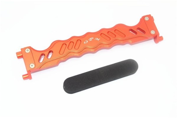 GPM Alu Battery Hold-Down -2Pc Set Orange
