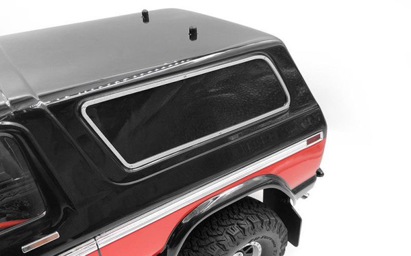 Aluminum Rear Side Window Trim for Traxxas TRX-4 79 Bronco
