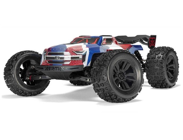 Arrma KRATON 6S 4X4 ARTR Brushless Speed Truck blau/rot