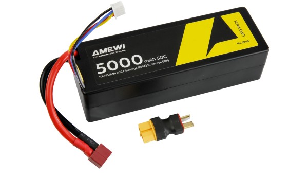 11,1V 5000mAh 50C Hardcase LiPo (T-Plug) AMEWI