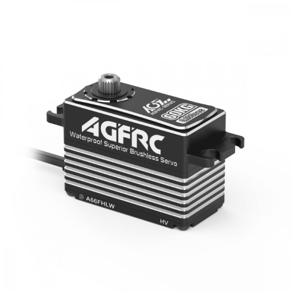 A66FHLW (8,4V 60kg 0,1s) Mid Size Servo, AGF-RC