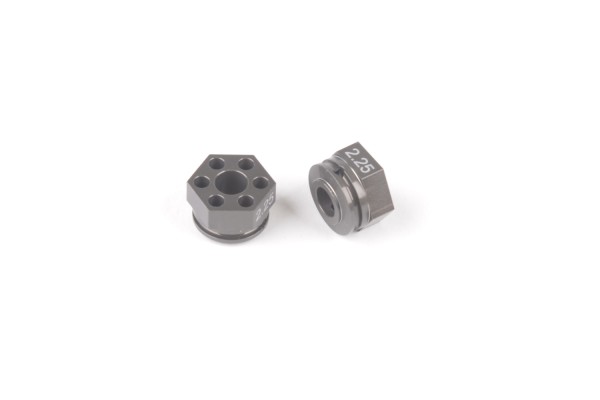Alloy Wheel Hex (2.25) - Cougar-Laydown (pr)