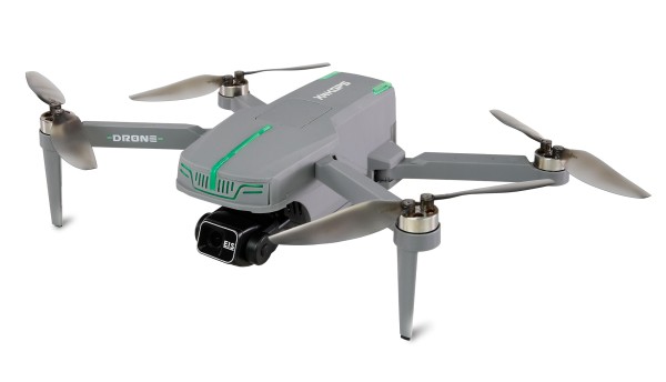 AMXFlight X4KGPS Drohne (3D-Gimbal/4K Kamera/2 Akkus)
