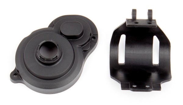 Gear Cover and Motor Guard, black
