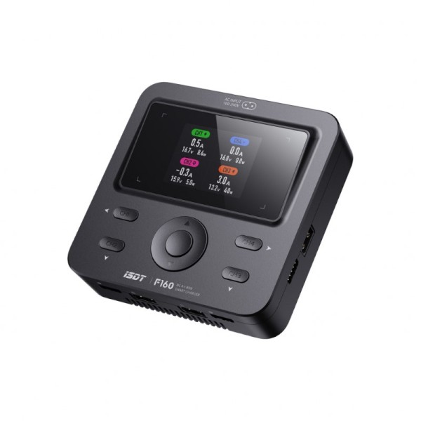 iSDT F160 4-fach Lader (4x 5A 160W) 230V