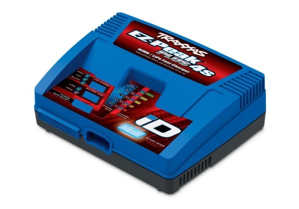 Traxxas EZ-Peak PLUS (8A) 2-4S LiPo (5-8Z NiMH) Lader