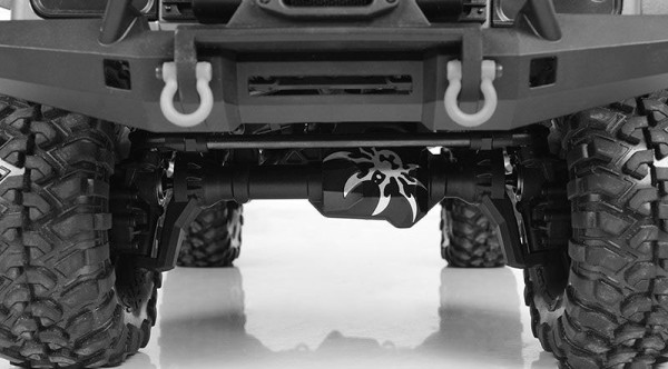 RC4WD Poison Spyder Bombshell Diff Cover for Traxxas TRX-4