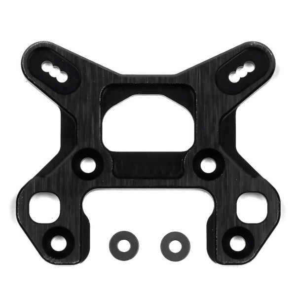 Team Associated RC8B4.1 Aluminum Front Shock Tower, 16 Deg, 26.5mm