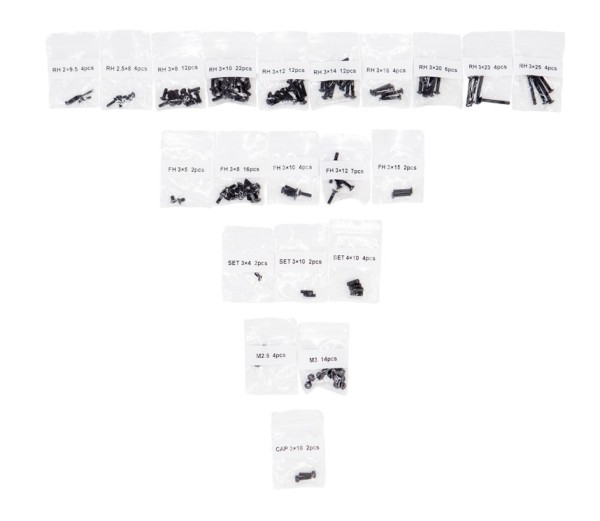 Xmid Schrauben und Kleinteile-Set