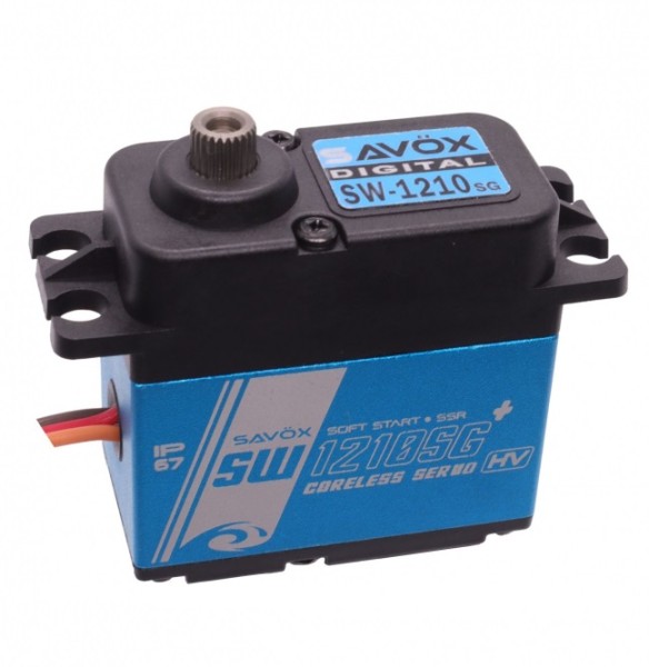 SW-1210SG+ (8,4V 37kg 0,12s) wasserdicht, Digital Servo, Savöx