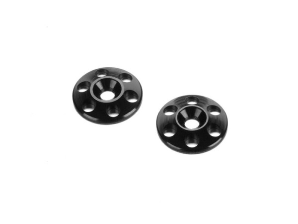 HUDY Alu Heckspoiler Scheiben 15mm schwarz (2)