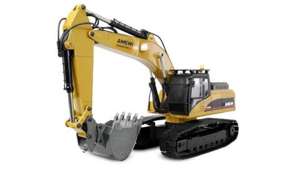 AMEWI Bagger G705E Vollmetall 1:14 RTR gelb