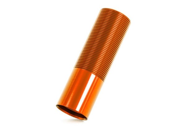 Dämpfer-Gehäuse GT-Maxx Alu orange eloxiert lang (1)