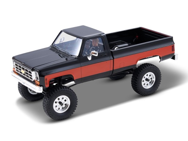 FMS Chevrolet K10 V2 1:18 RTR schwarz